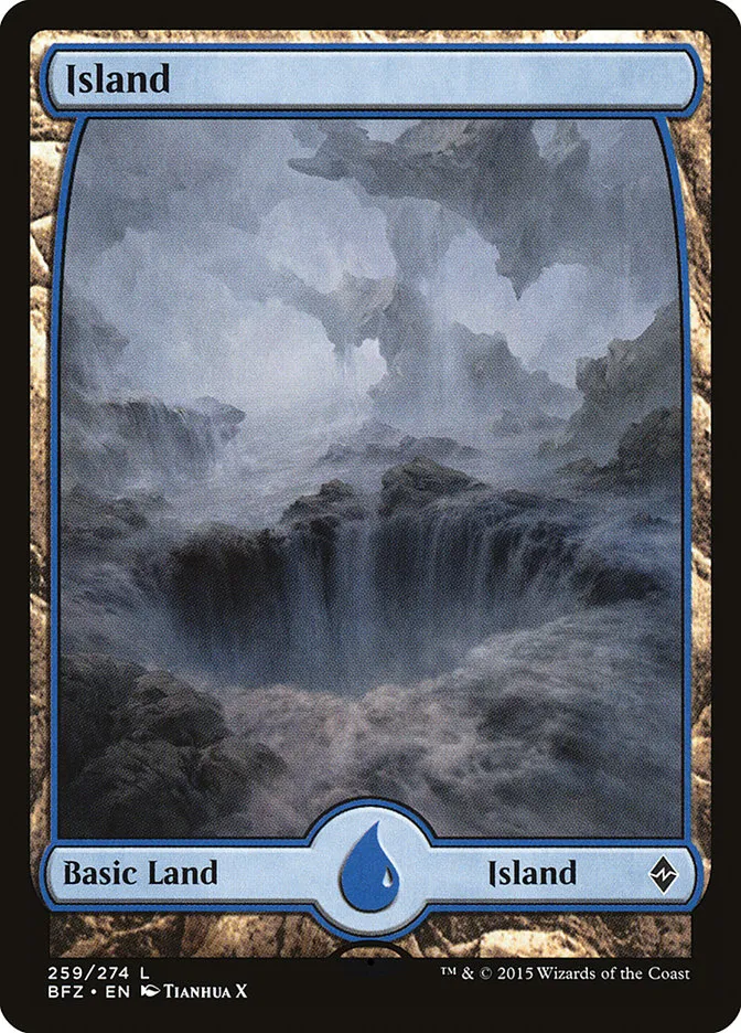 2015 Battle for Zendikar Island [Full Art] common #259 common card image