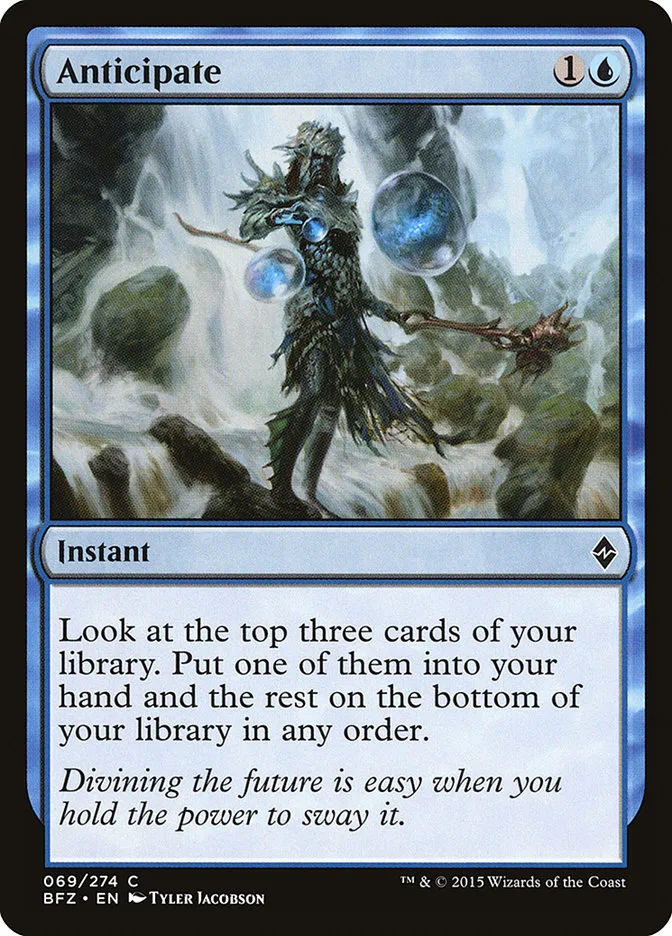 2015 Battle for Zendikar Anticipate #69 common card image