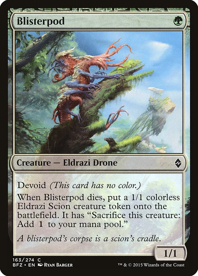 2015 Battle for Zendikar Blisterpod #163 common card image
