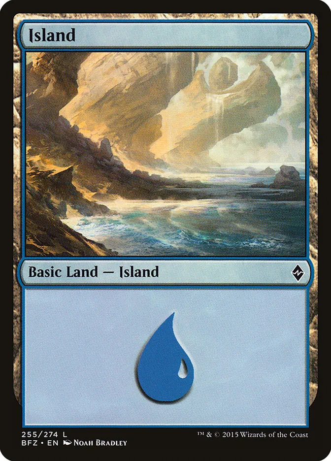 2015 Battle for Zendikar Island #255a common card image