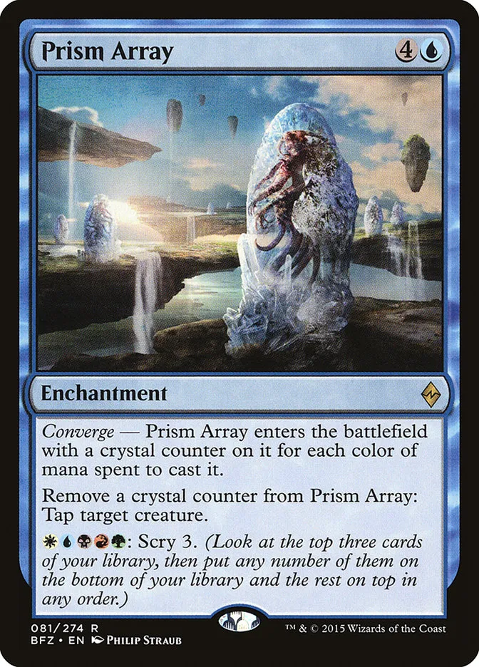 2015 Battle for Zendikar Prism Array [Foil] rare #81 rare card image