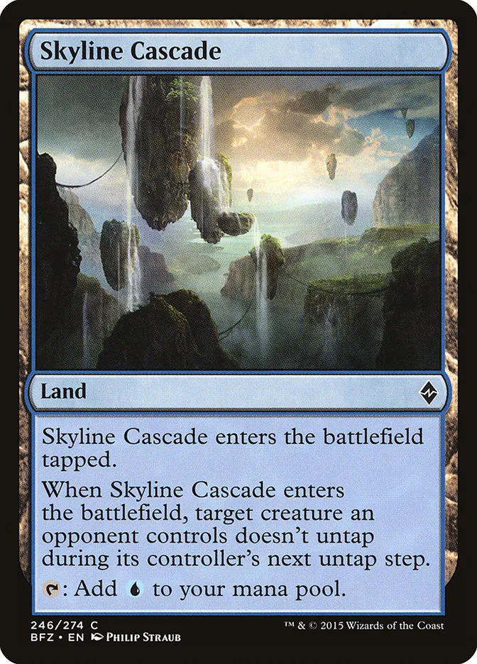 2015 Battle for Zendikar Skyline Cascade #246 common card image