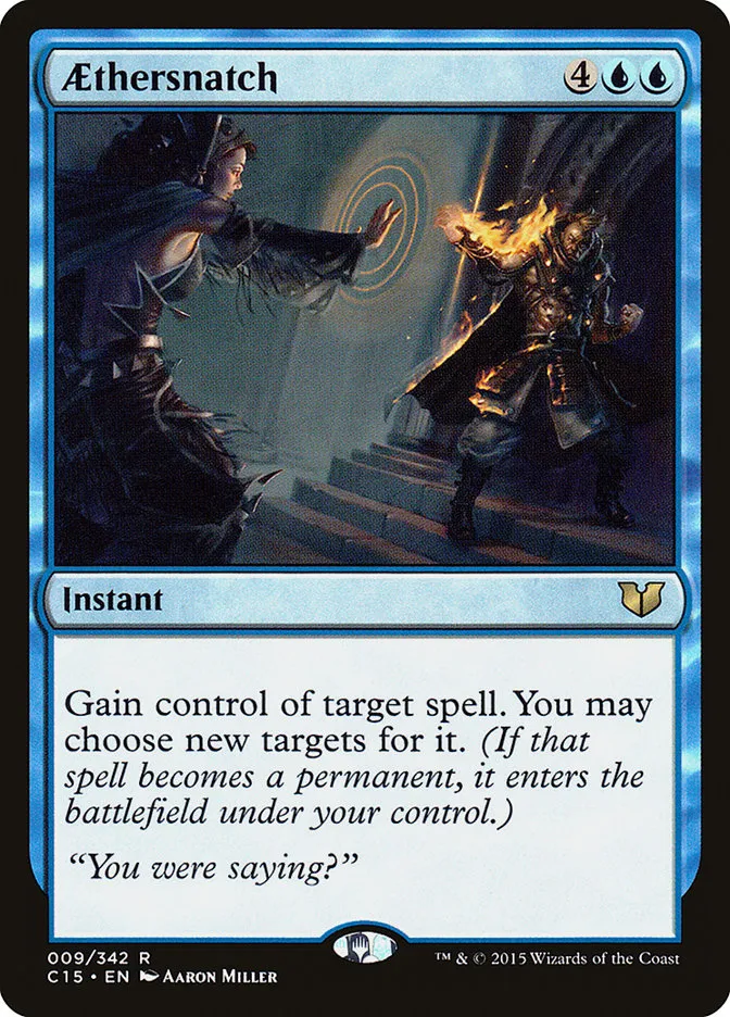 2015 Commander 2015 Aethersnatch rare #9 rare card image