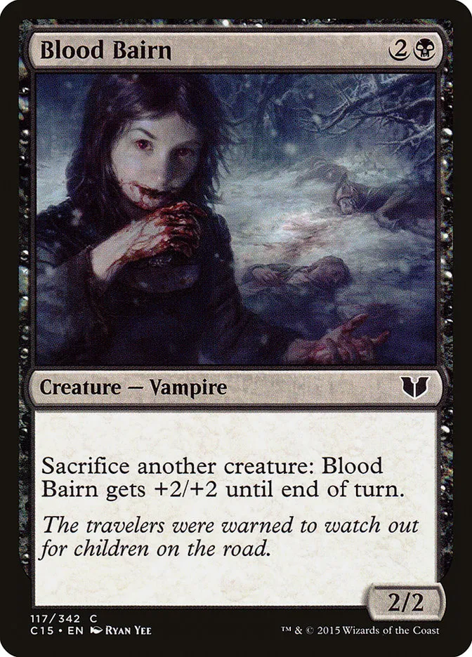 2015 Commander 2015 Blood Bairn common #117 common card image