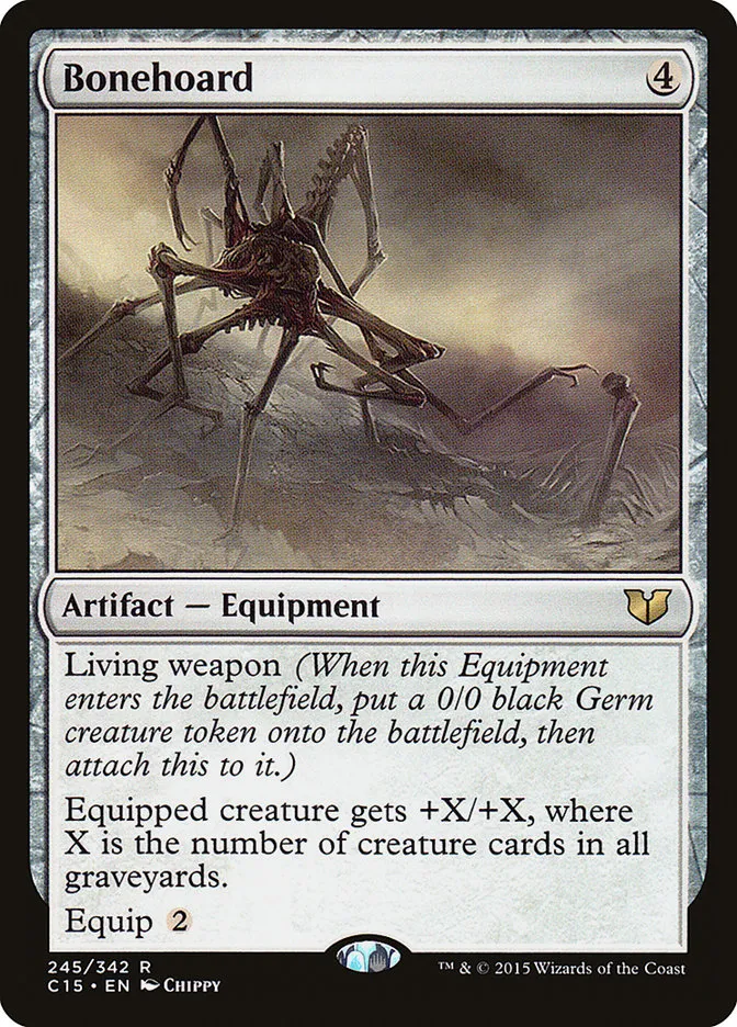 2015 Commander 2015 Bonehoard rare #245 rare card image