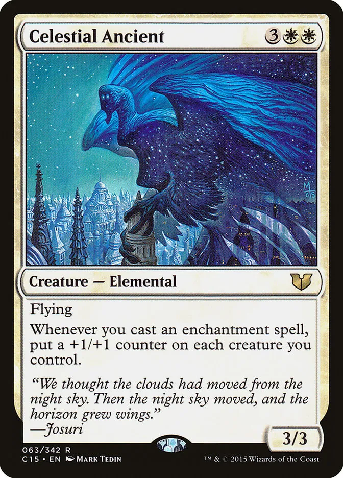 2015 Commander 2015 Celestial Ancient rare #63 rare card image