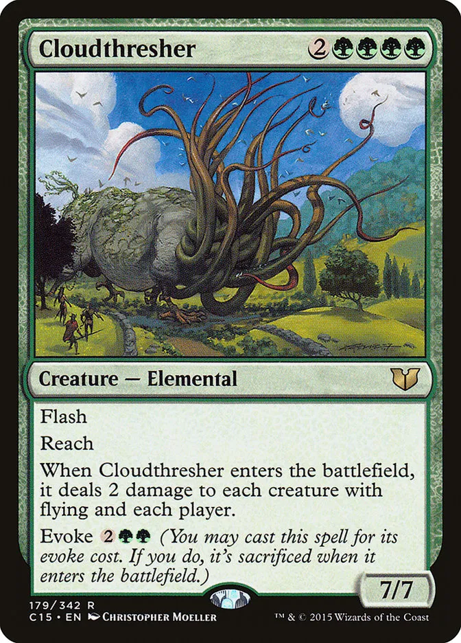 2015 Commander 2015 Cloudthresher rare #179 rare card image