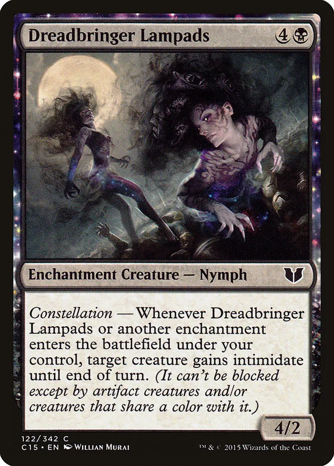 2015 Commander 2015 Dreadbringer Lampads common #122 common card image