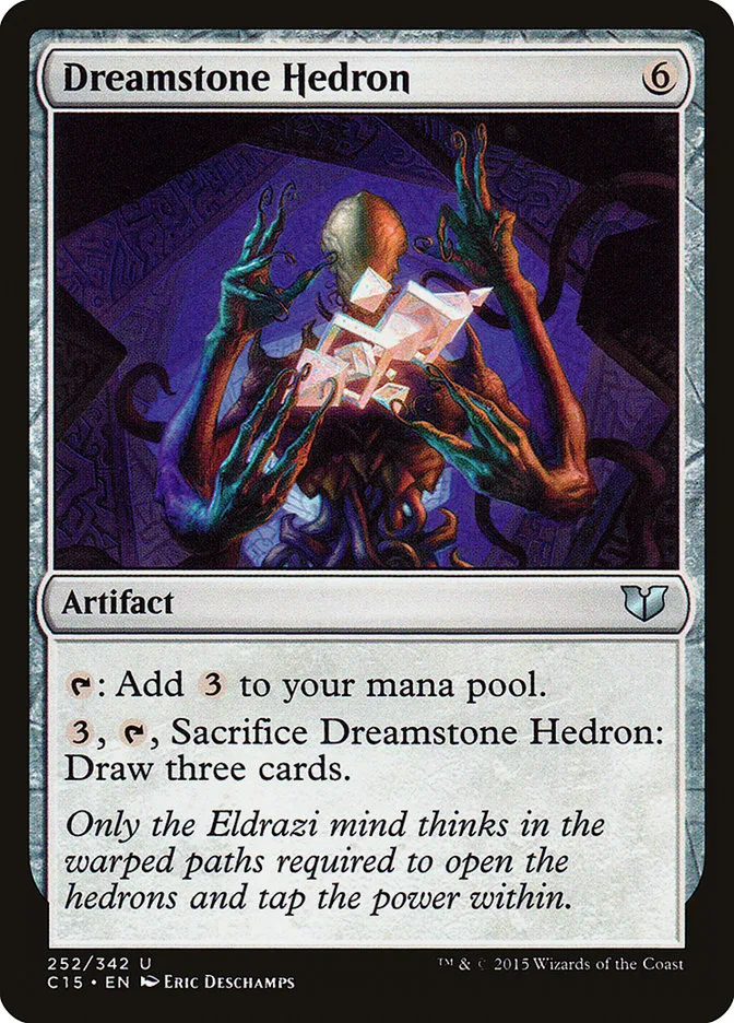 2015 Commander 2015 Dreamstone Hedron uncommon #252 uncommon card image