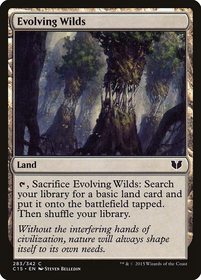 2015 Commander 2015 Evolving Wilds common #283 common card image
