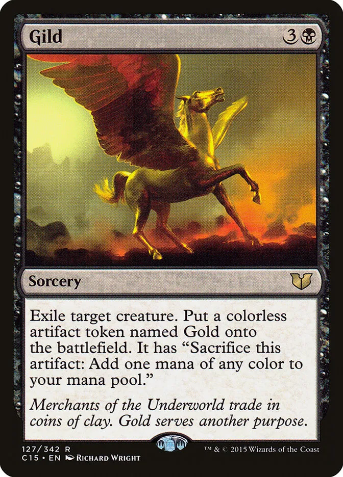 2015 Commander 2015 Gild rare #127 rare card image