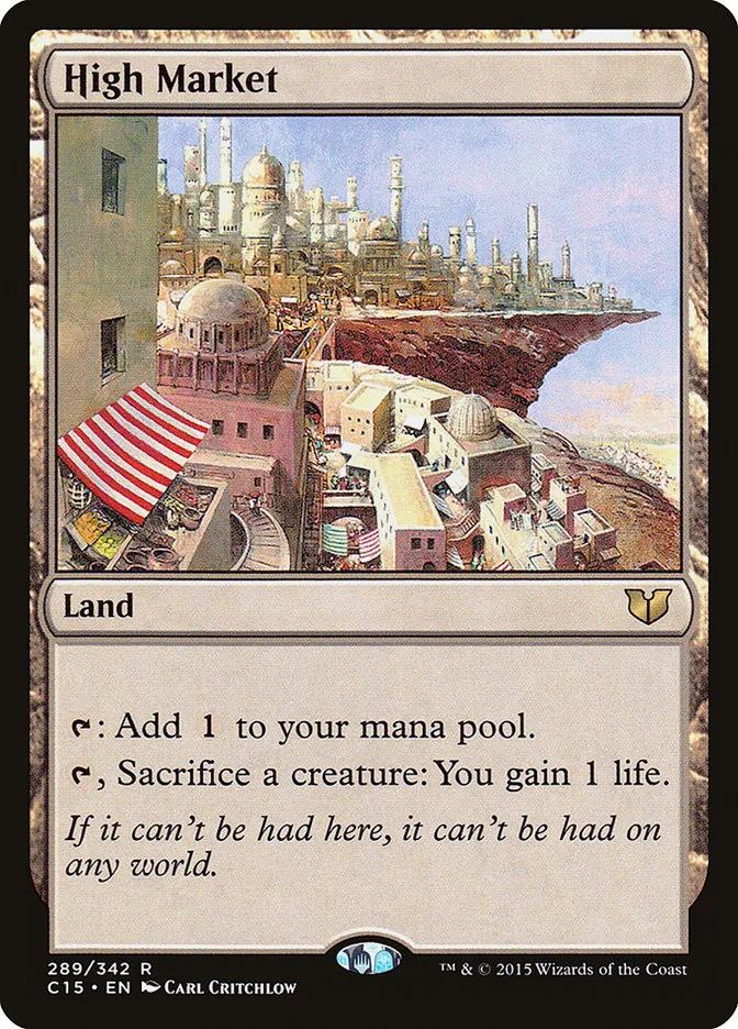 2015 Commander 2015 High Market #289 rare card image