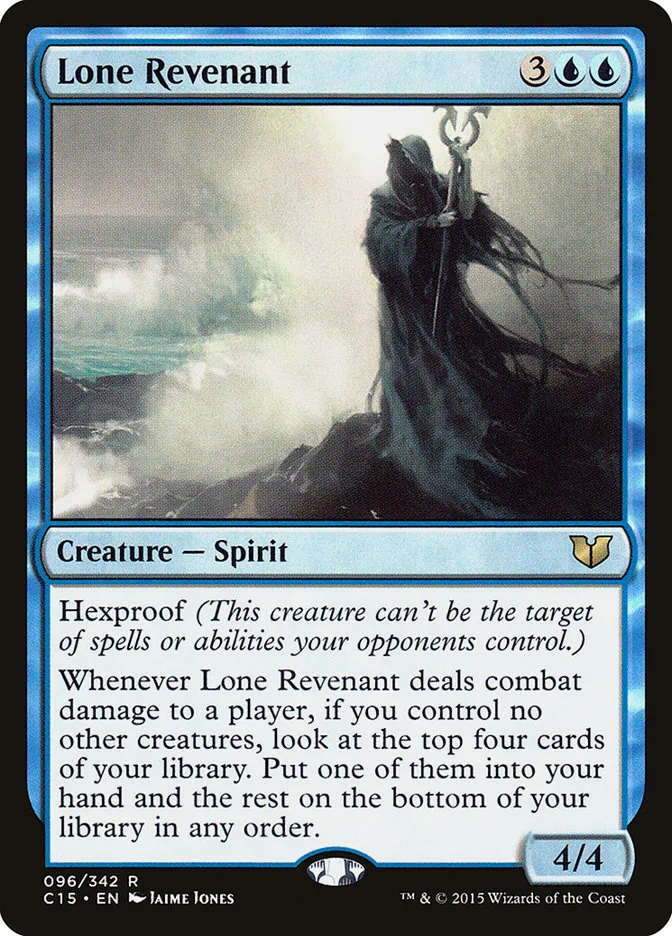2015 Commander 2015 Lone Revenant rare #96 rare card image