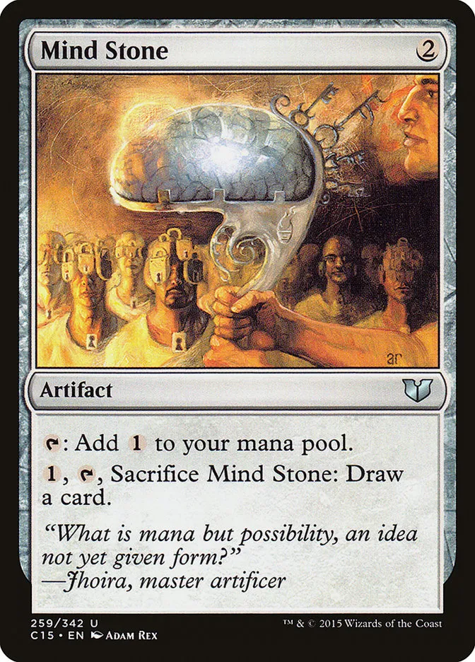 2015 Commander 2015 Mind Stone uncommon #259 uncommon card image