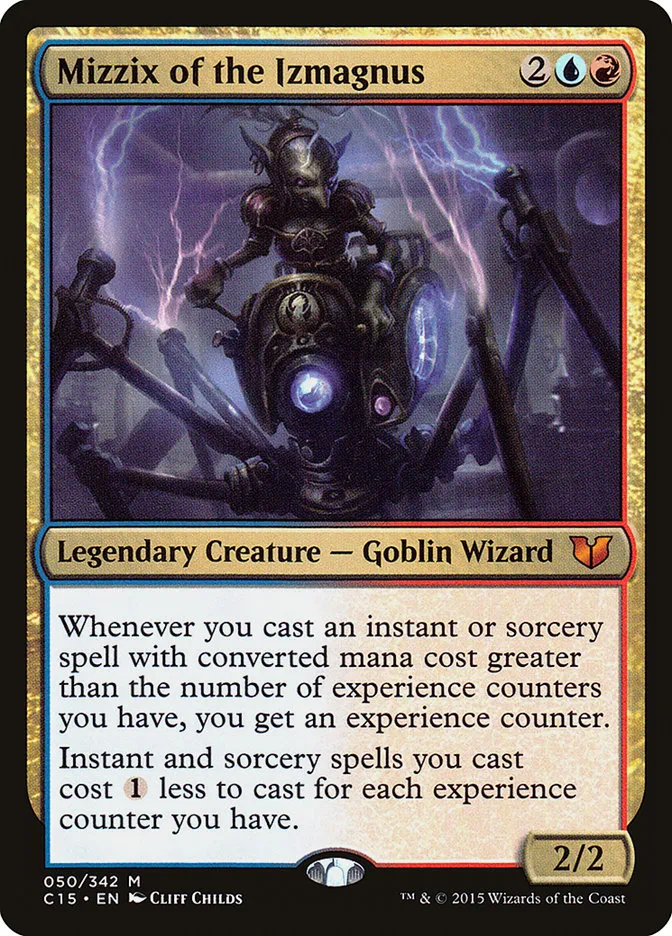 2015 Commander 2015 Mizzix of the Izmagnus #50 mythic card image