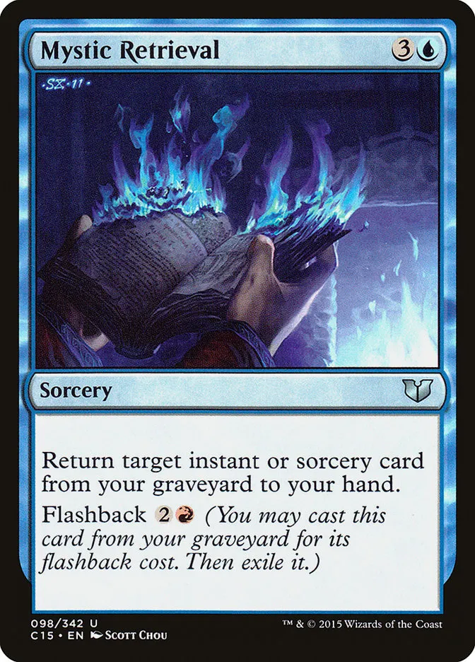 2015 Commander 2015 Mystic Retrieval uncommon #98 uncommon card image