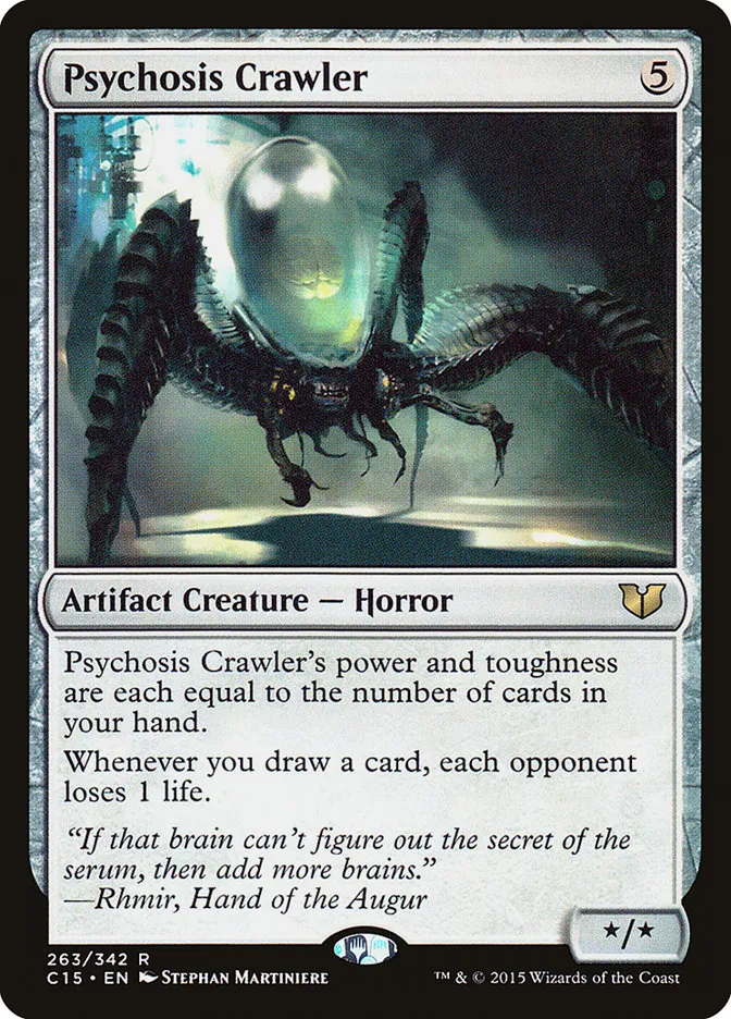 2015 Commander 2015 Psychosis Crawler rare #263 rare card image