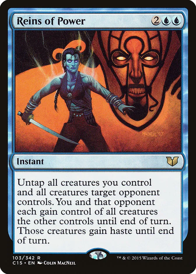 2015 Commander 2015 Reins of Power rare #103 rare card image