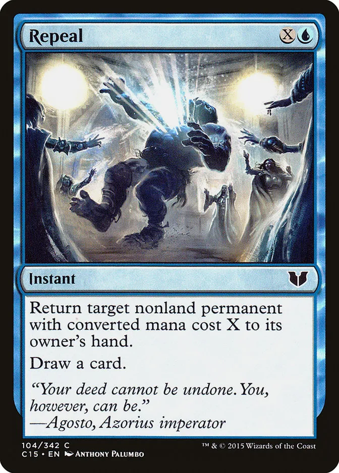 2015 Commander 2015 Repeal common #104 common card image