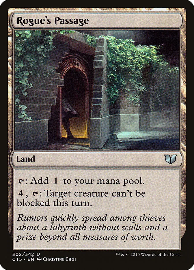 2015 Commander 2015 Rogue's Passage uncommon #302 uncommon card image