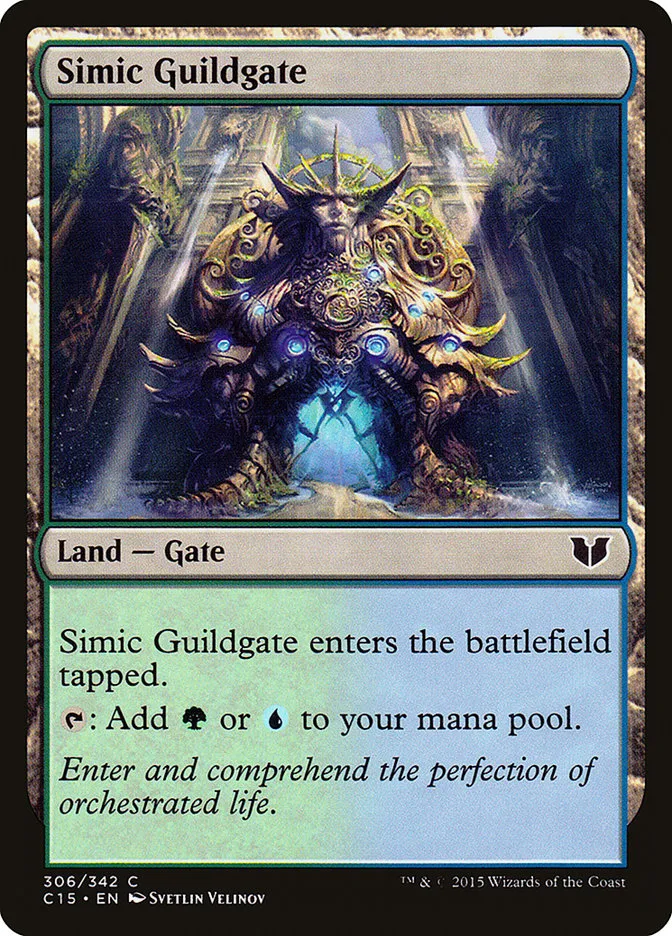 2015 Commander 2015 Simic Guildgate common #306 common card image