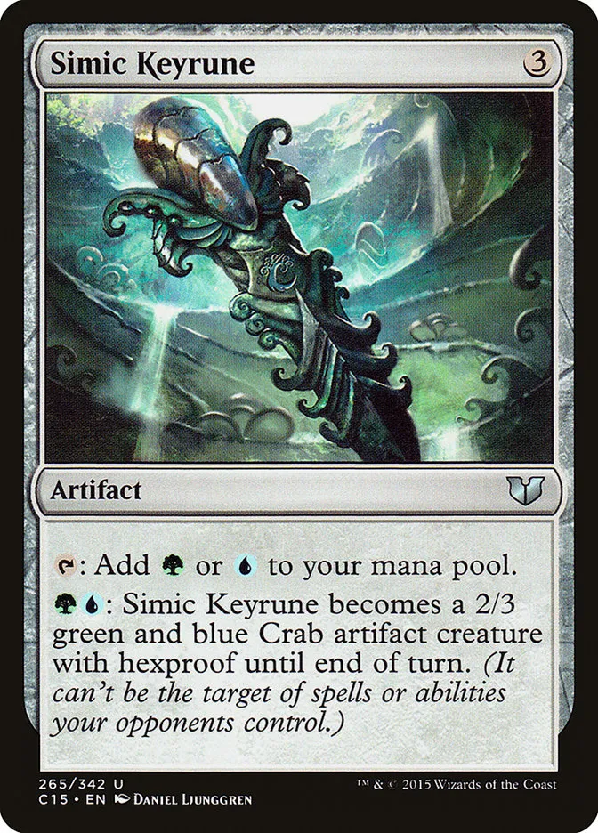 2015 Commander 2015 Simic Keyrune uncommon #265 uncommon card image