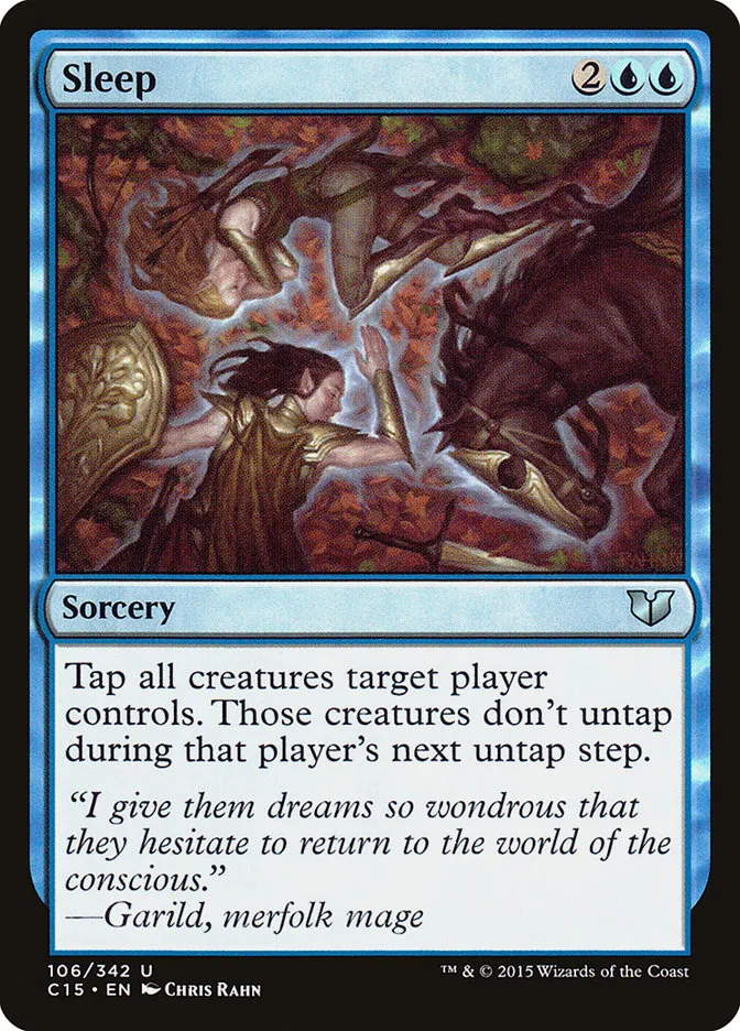 2015 Commander 2015 Sleep uncommon #106 uncommon card image