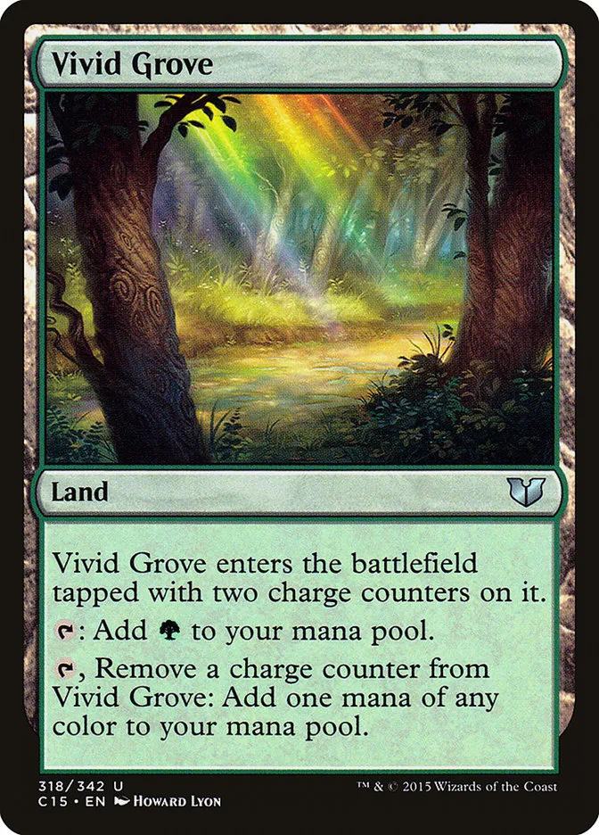2015 Commander 2015 Vivid Grove uncommon #318 uncommon card image