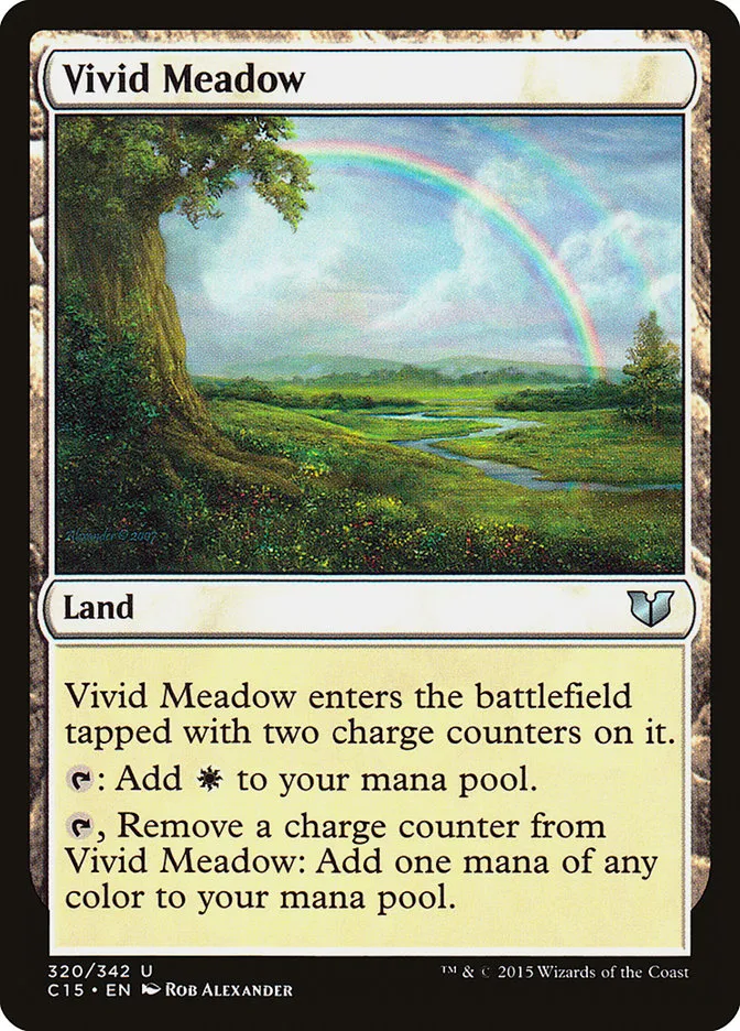 2015 Commander 2015 Vivid Meadow uncommon #320 uncommon card image