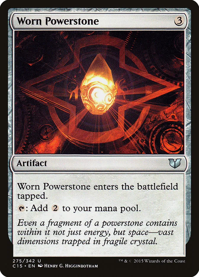 2015 Commander 2015 Worn Powerstone uncommon #275 uncommon card image