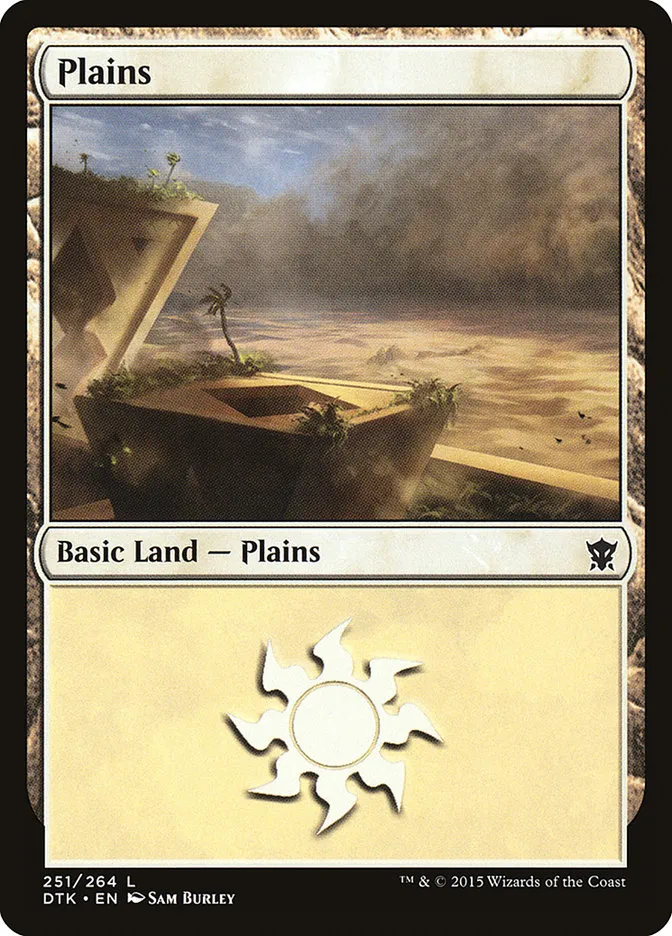 2015 Dragons of Tarkir Plains #251 common card image