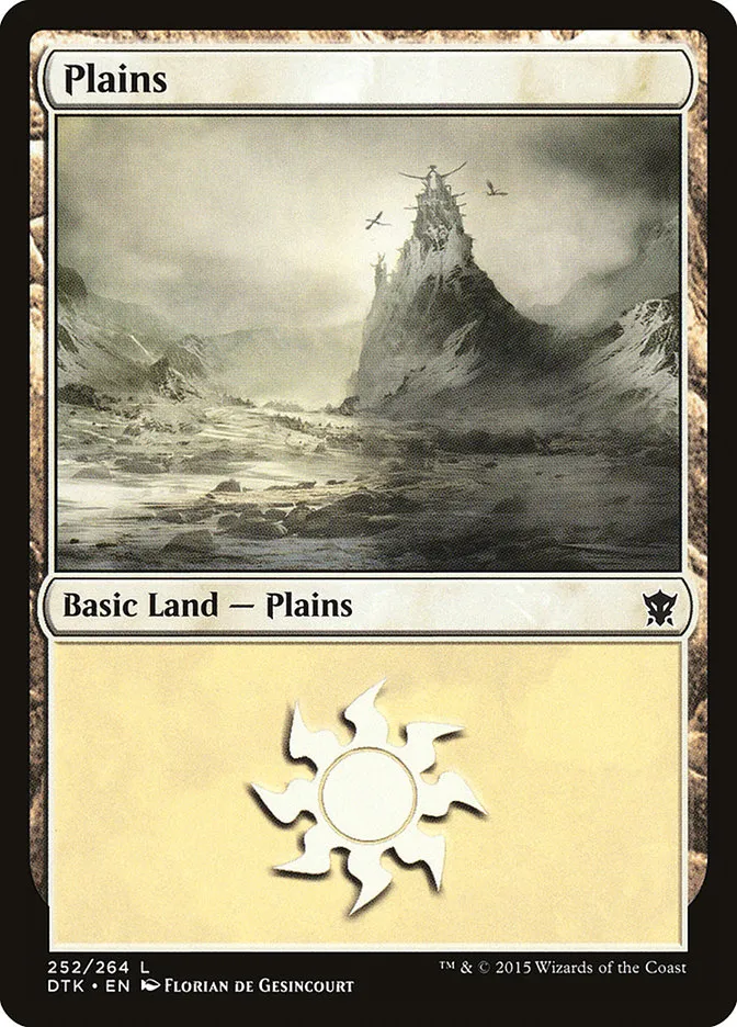 2015 Dragons of Tarkir Plains #252 common card image