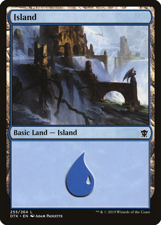 2015 Dragons of Tarkir Island #255 common card image