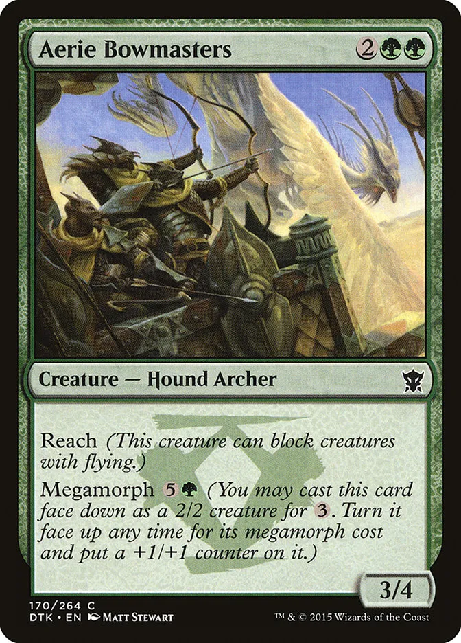 2015 Dragons of Tarkir Aerie Bowmasters #170 common card image