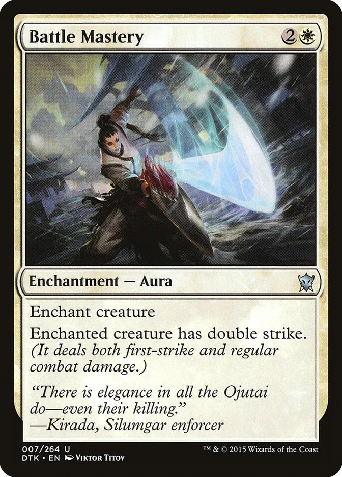 2015 Dragons of Tarkir Battle Mastery uncommon #7 uncommon card image