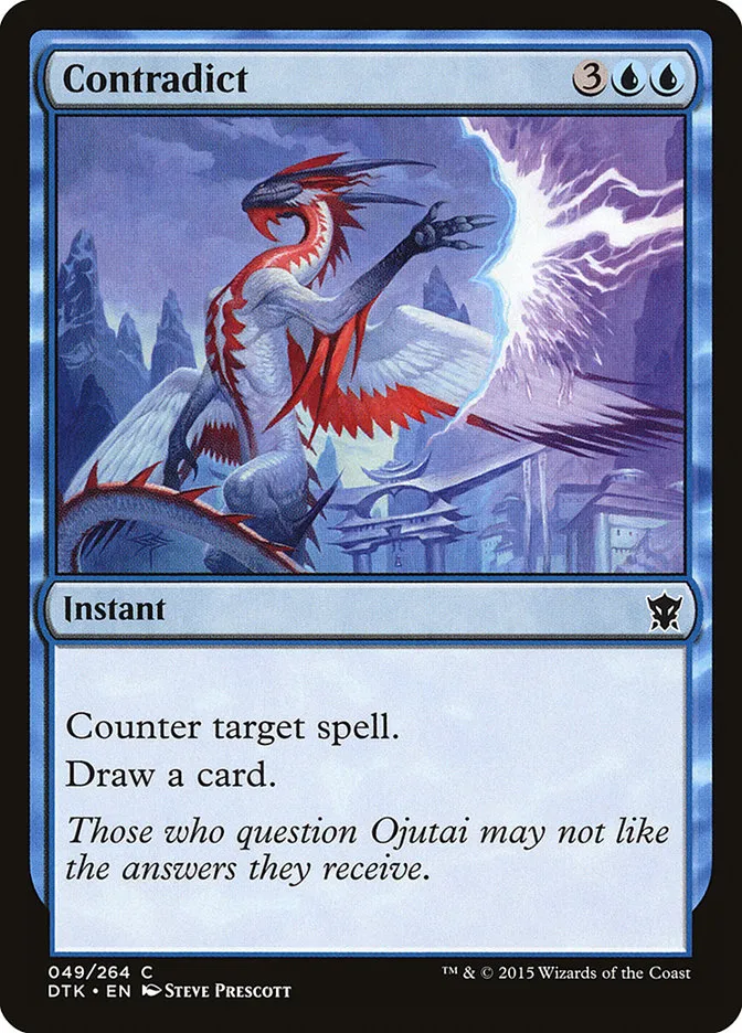 2015 Dragons of Tarkir Contradict common #49 common card image