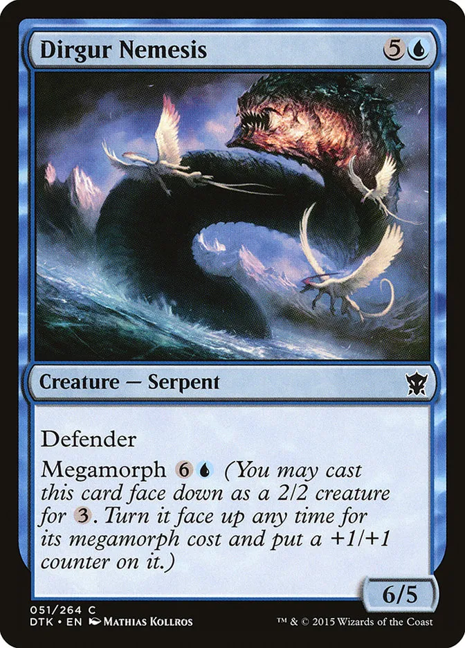 2015 Dragons of Tarkir Dirgur Nemesis common #51 common card image