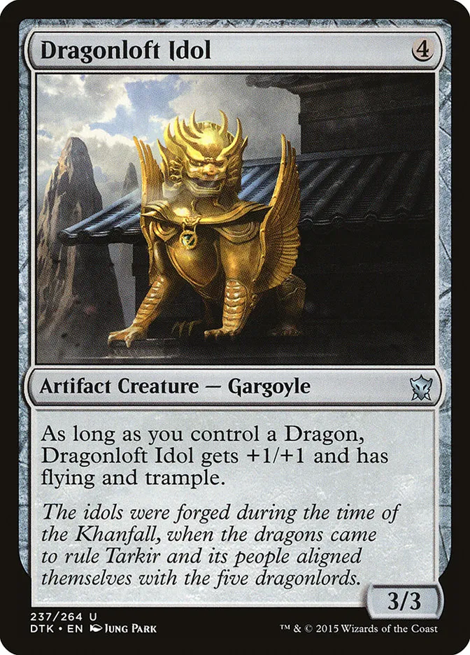 2015 Dragons of Tarkir Dragonloft Idol uncommon #237 uncommon card image