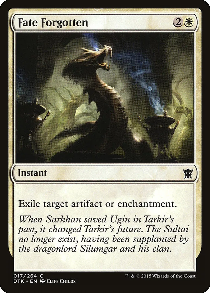 2015 Dragons of Tarkir Fate Forgotten common #17 common card image