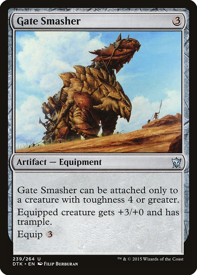 2015 Dragons of Tarkir Gate Smasher uncommon #239 uncommon card image