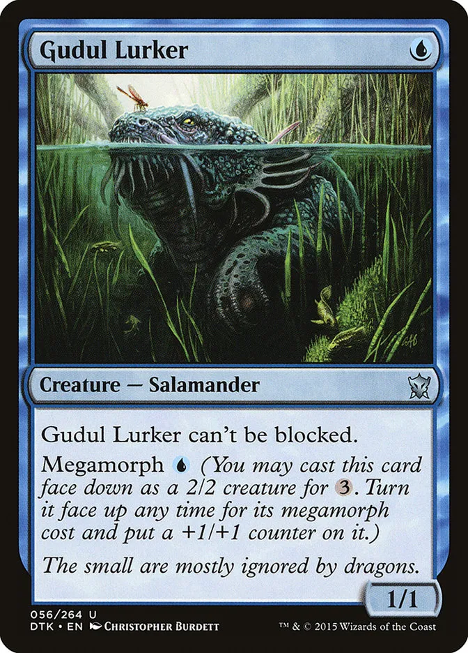 2015 Dragons of Tarkir Gudul Lurker uncommon #56 uncommon card image