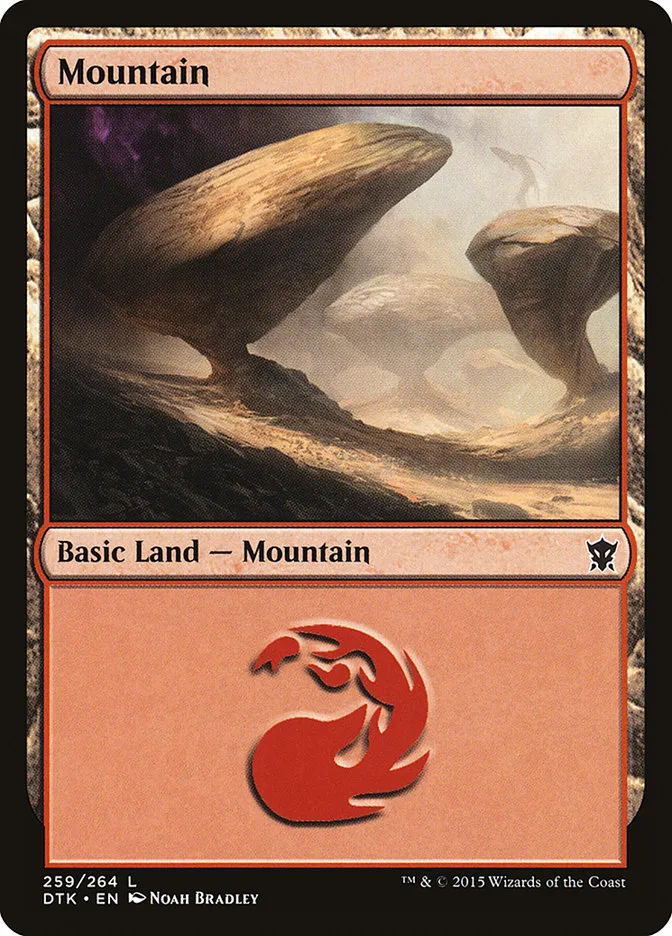 2015 Dragons of Tarkir Mountain #259 common card image