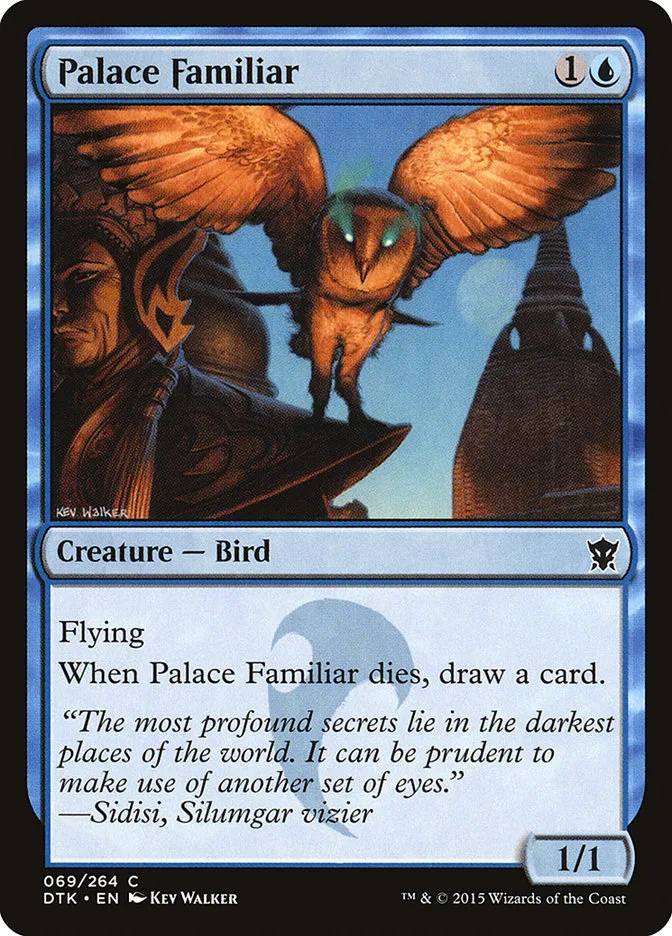 2015 Dragons of Tarkir Palace Familiar common #69 common card image