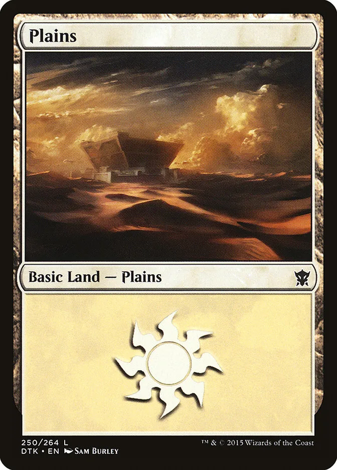 2015 Dragons of Tarkir Plains #250 common card image