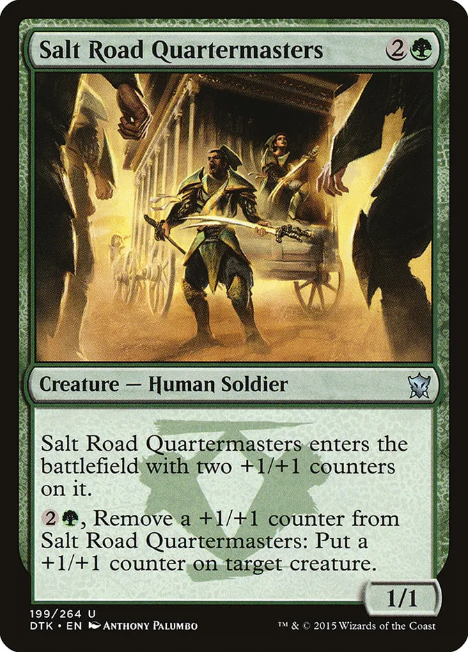 2015 Dragons of Tarkir Salt Road Quartermasters uncommon #199 uncommon card image