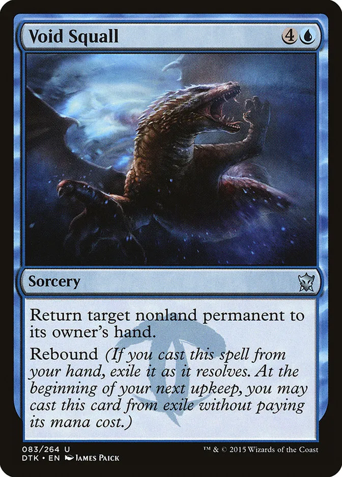 2015 Dragons of Tarkir Void Squall uncommon #83 uncommon card image