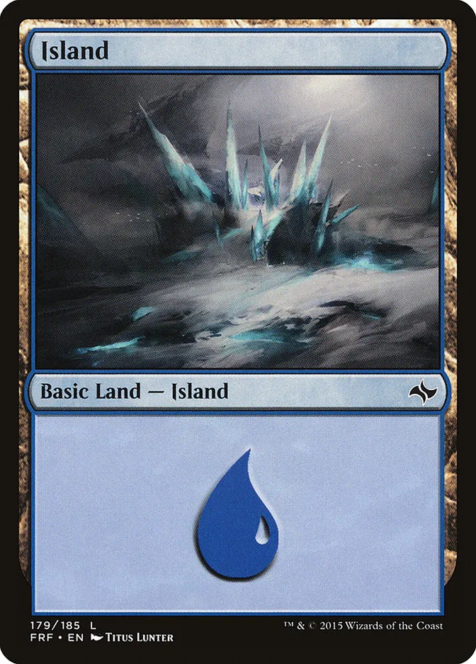 2015 Fate Reforged Island #179 common card image