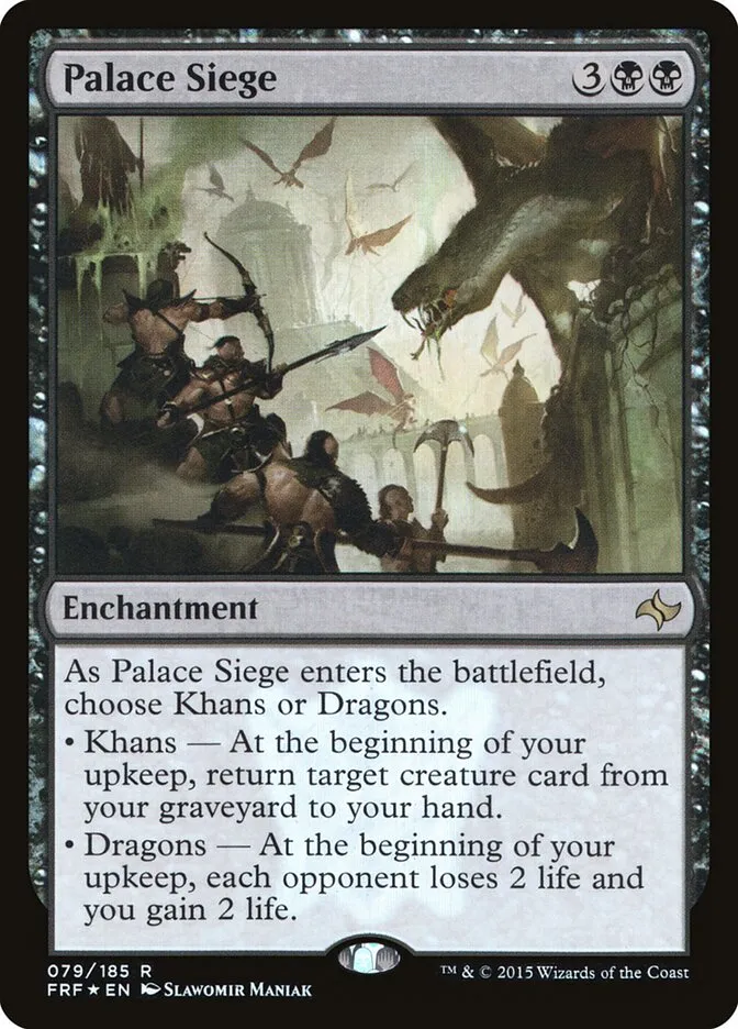 2015 Fate Reforged Palace Siege #79★ rare card image