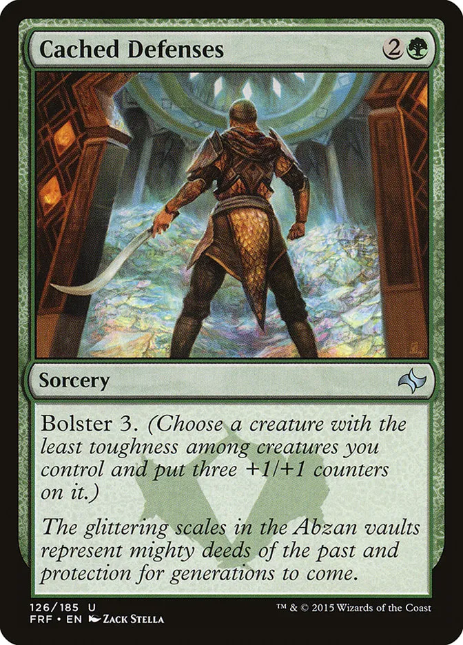 2015 Fate Reforged Cached Defenses #126 uncommon card image