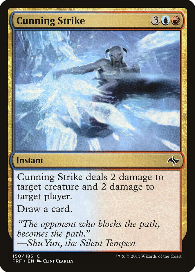 2015 Fate Reforged Cunning Strike #150 common card image